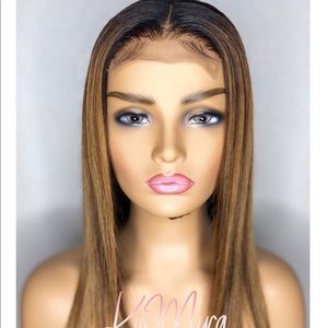 Honey- 4x4 Glueless Lace Closure Wig 18 in